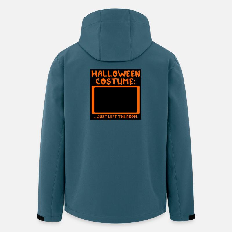 Drôle de costume d’Halloween - Citations - Veste softshell homme en polyester recyclé Stanley/Stella - bleu pétrole foncé