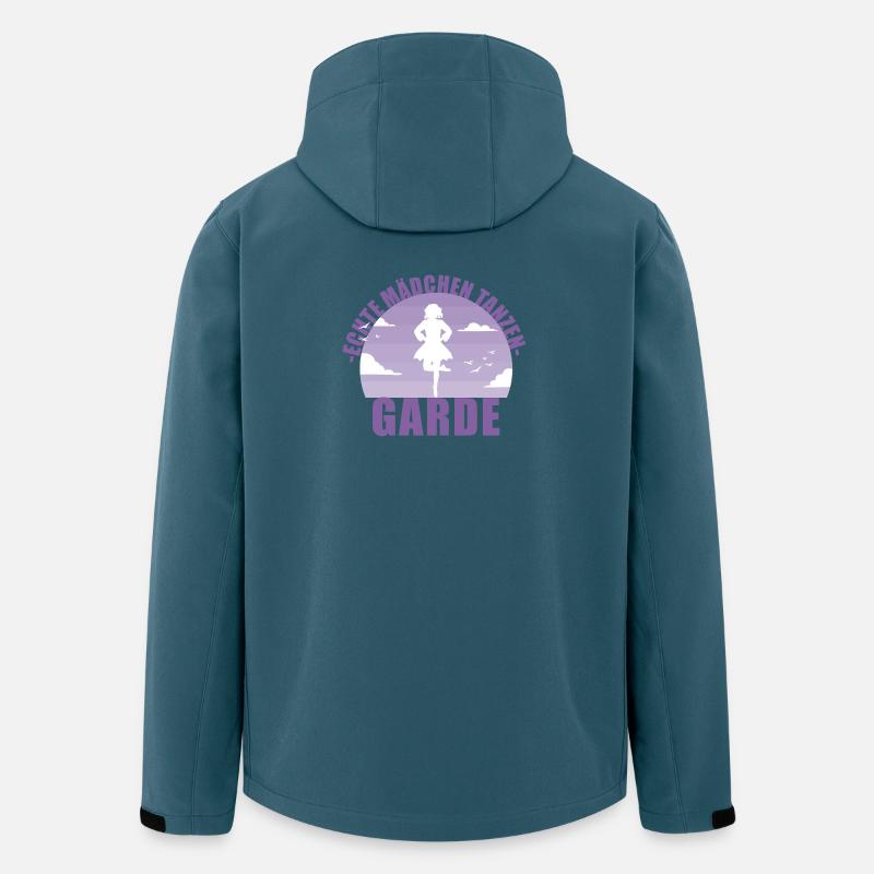 Garde Fasching Karneval Tanzen Geschenk - Recycelte Männer Softshell-Jacke von Stanley/Stella - Dunkles Petrol