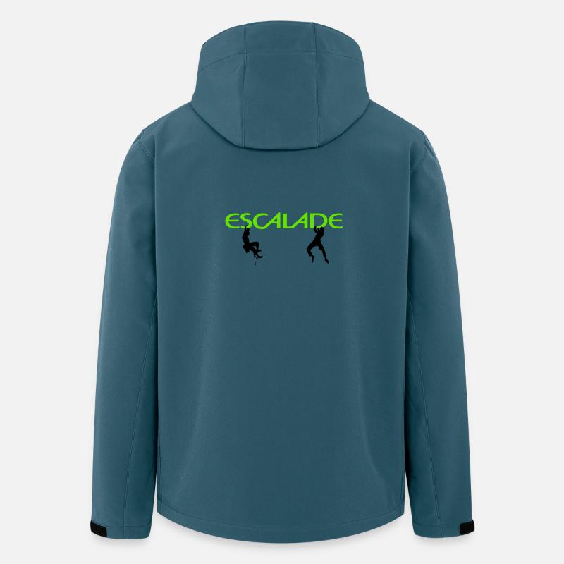 Eskalation - Recycelte Männer Softshell-Jacke von Stanley/Stella - Dunkles Petrol
