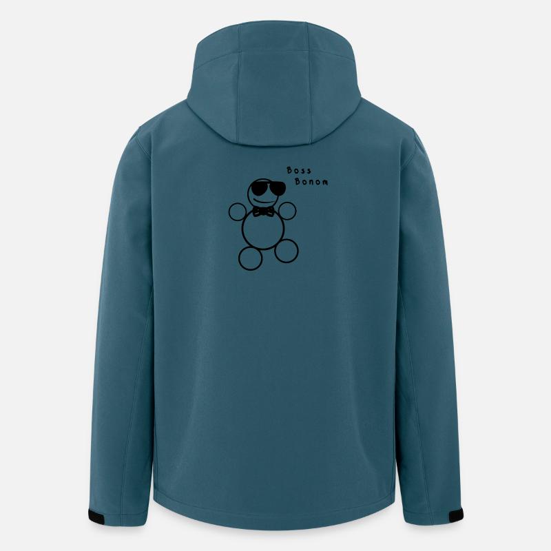 49F11F12 8484 4747 9BEC F8D0C1D37046 - Veste softshell homme en polyester recyclé Stanley/Stella - bleu pétrole foncé