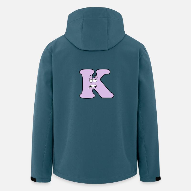 K - Recycelte Männer Softshell-Jacke von Stanley/Stella - Dunkles Petrol