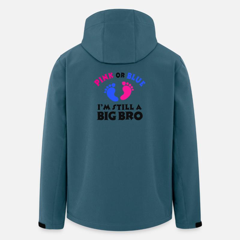 Proud Big Brother Sibling Love Statement - Men’s Recycled Softshell Jacket by Stanley/Stella - stargazer