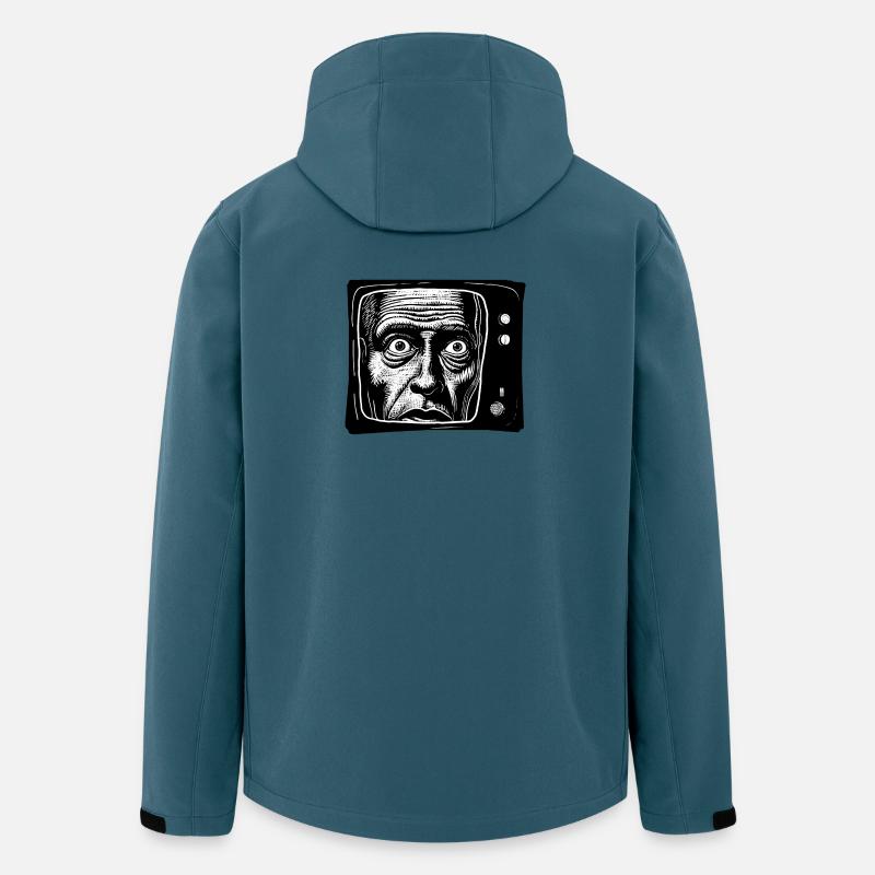 TV 03 - Recycelte Männer Softshell-Jacke von Stanley/Stella - Dunkles Petrol