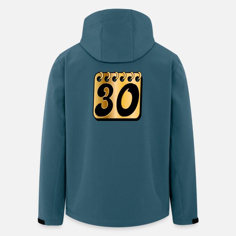 Thirty - 30th Birthday - Men’s Recycled Softshell Jacket by Stanley/Stella - stargazer