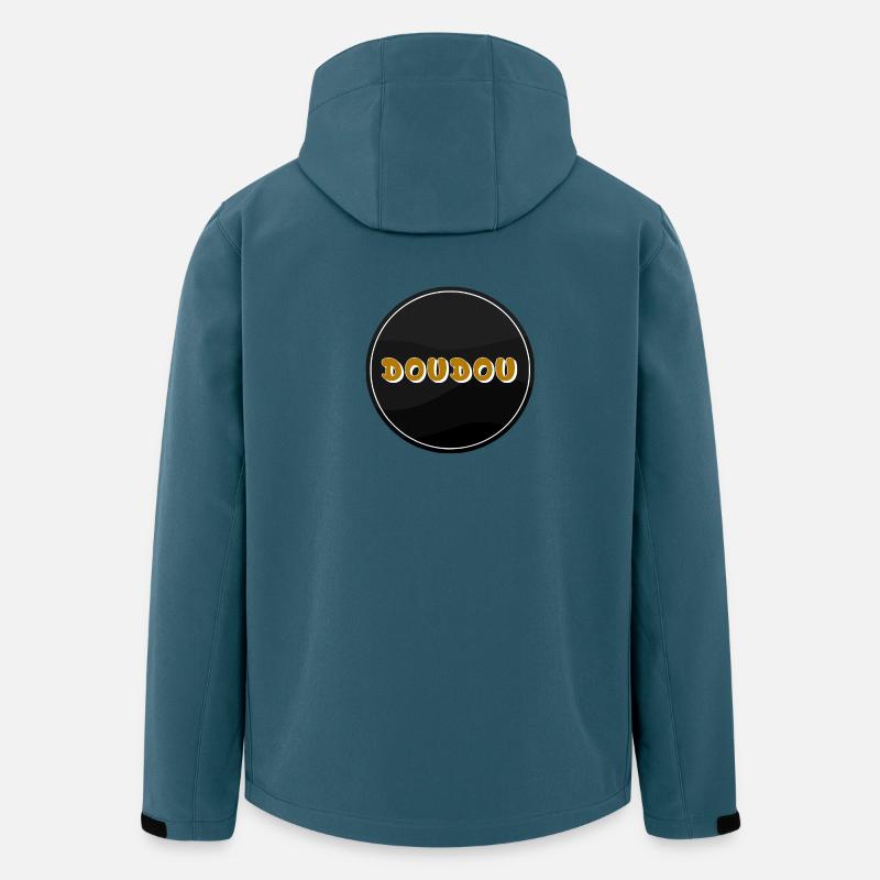 Don - Recycelte Männer Softshell-Jacke von Stanley/Stella - Dunkles Petrol