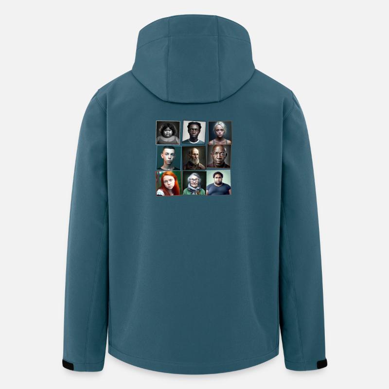 Super Ordinary 03 - Veste softshell homme en polyester recyclé Stanley/Stella - bleu pétrole foncé