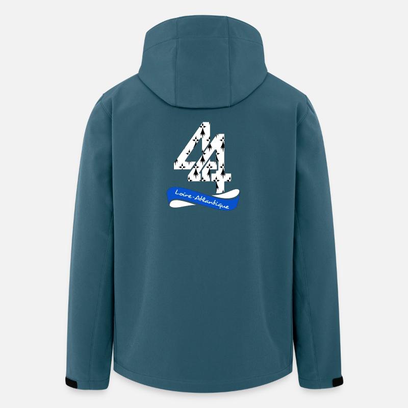 Loire Atlantique - Recycelte Männer Softshell-Jacke von Stanley/Stella - Dunkles Petrol
