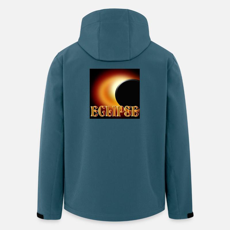 SONNENFINSTERNIS EKLIPSE ASTRONOMIE - Recycelte Männer Softshell-Jacke von Stanley/Stella - Dunkles Petrol