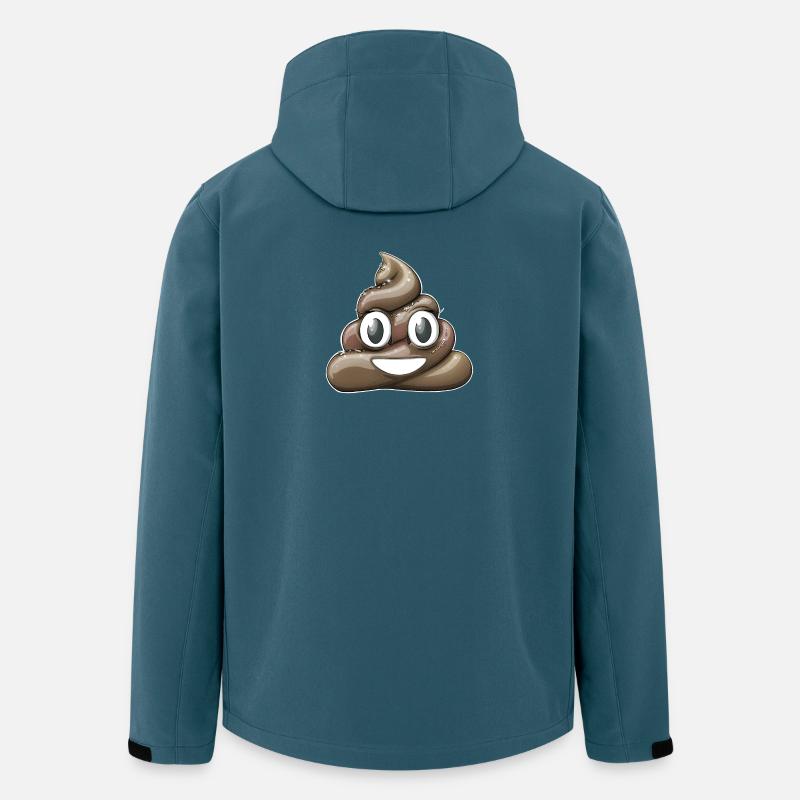 Verspielte mit Glitzer - Recycelte Männer Softshell-Jacke von Stanley/Stella - Dunkles Petrol
