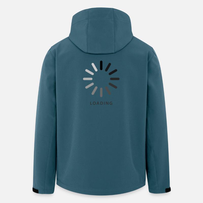 Laden - Recycelte Männer Softshell-Jacke von Stanley/Stella - Dunkles Petrol