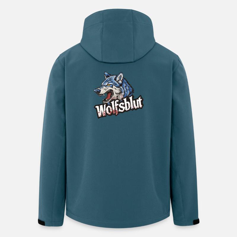 Wolfsblut Werewolf Logo - Men’s Recycled Softshell Jacket by Stanley/Stella - stargazer