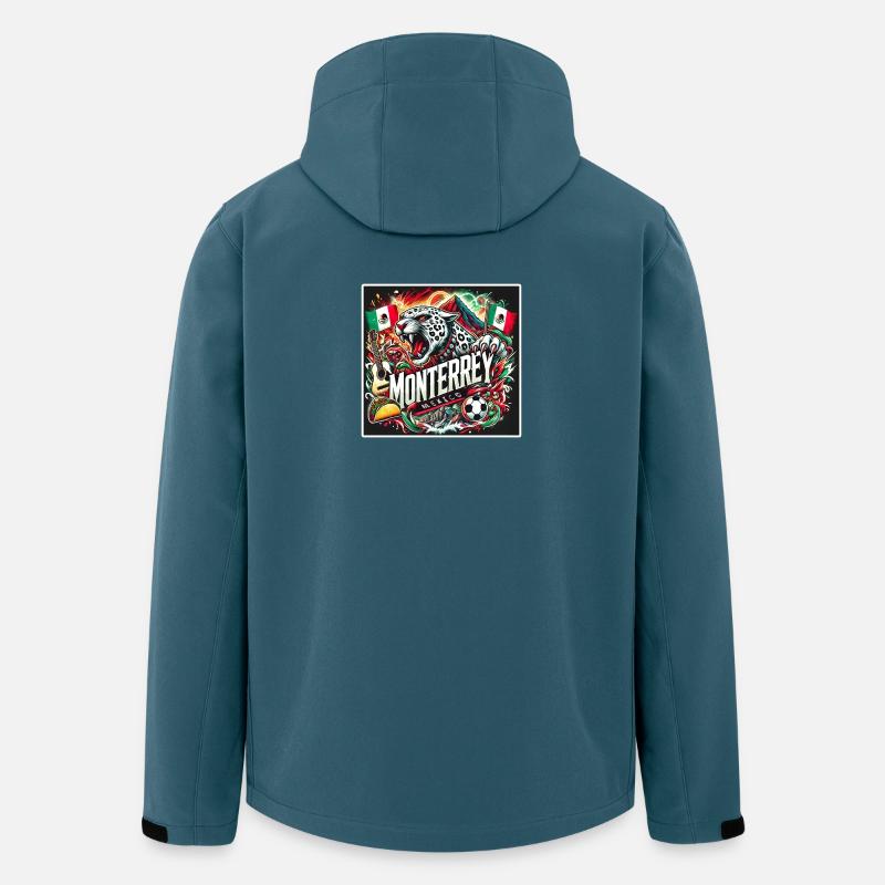Monterrey Mexico Cities Design - Men’s Recycled Softshell Jacket by Stanley/Stella - stargazer