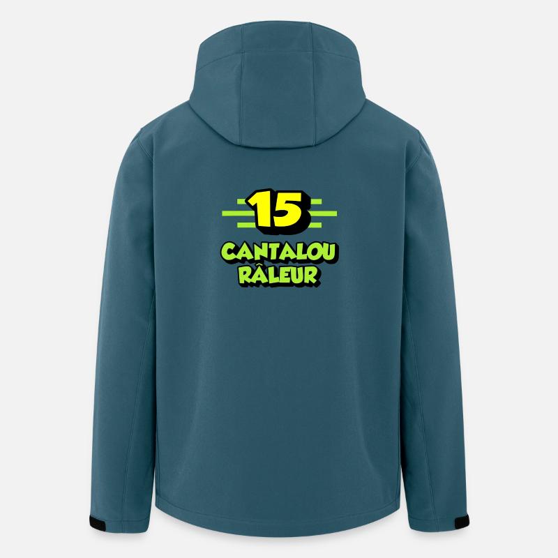 Klagender Cantalou - Recycelte Männer Softshell-Jacke von Stanley/Stella - Dunkles Petrol