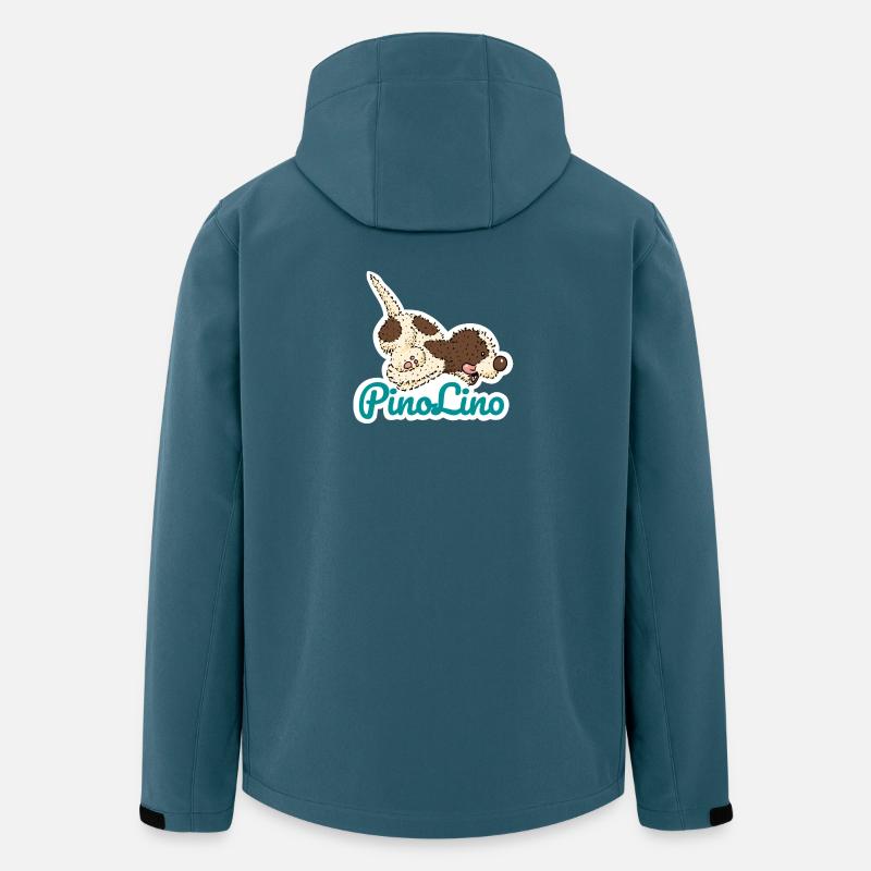Pino Lino petrol - Recycelte Männer Softshell-Jacke von Stanley/Stella - Dunkles Petrol