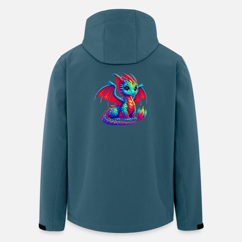 Dragon - Veste softshell homme en polyester recyclé Stanley/Stella - bleu pétrole foncé
