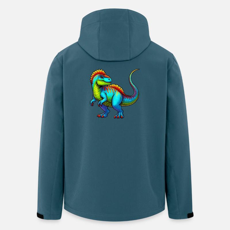 Dinosaur - Men’s Recycled Softshell Jacket by Stanley/Stella - stargazer
