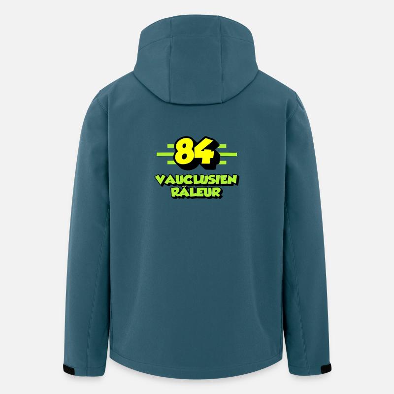 Klagender Vaucluse - Recycelte Männer Softshell-Jacke von Stanley/Stella - Dunkles Petrol
