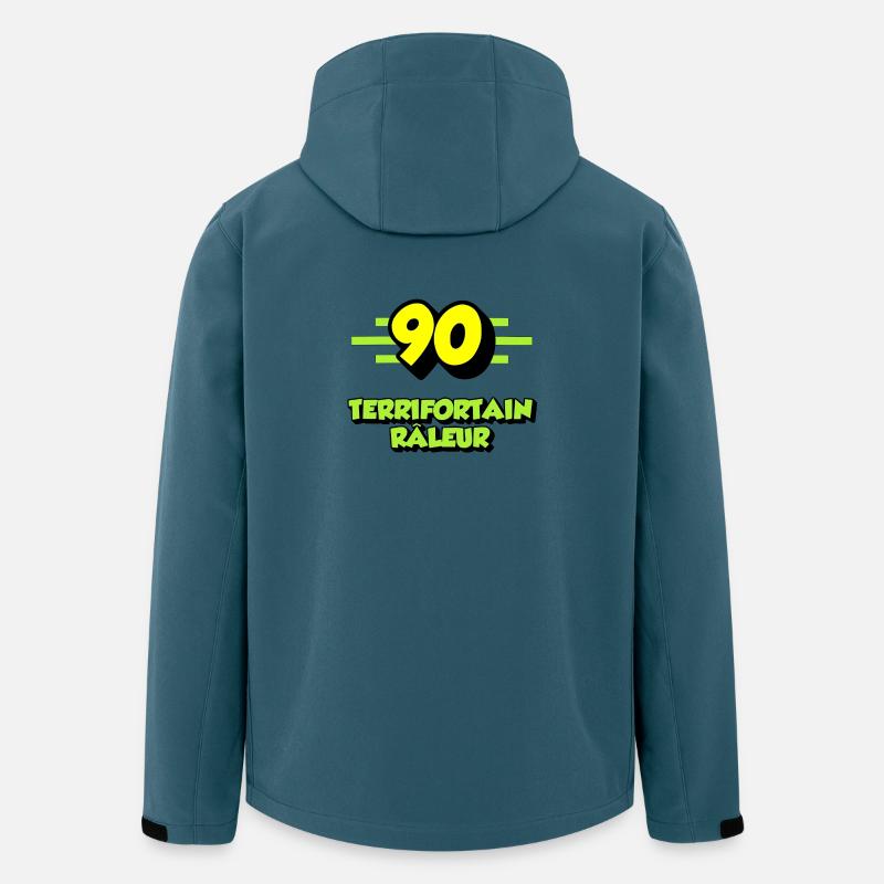 Klagendes Terrifortain - Recycelte Männer Softshell-Jacke von Stanley/Stella - Dunkles Petrol