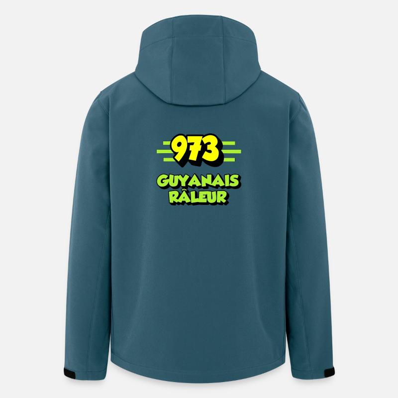 Sich beschwerende Guyanesen - Recycelte Männer Softshell-Jacke von Stanley/Stella - Dunkles Petrol