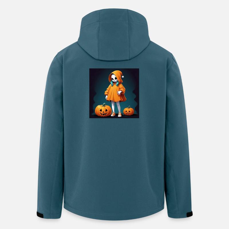 Halloween - Recycelte Männer Softshell-Jacke Discoverer von Stanley/Stella - Dunkles Petrol
