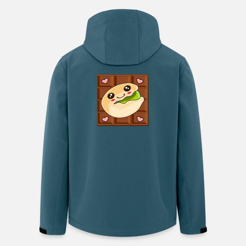 KAWAII SCHOKOLADE PISTAZIE - Recycelte Männer Softshell-Jacke von Stanley/Stella - Dunkles Petrol