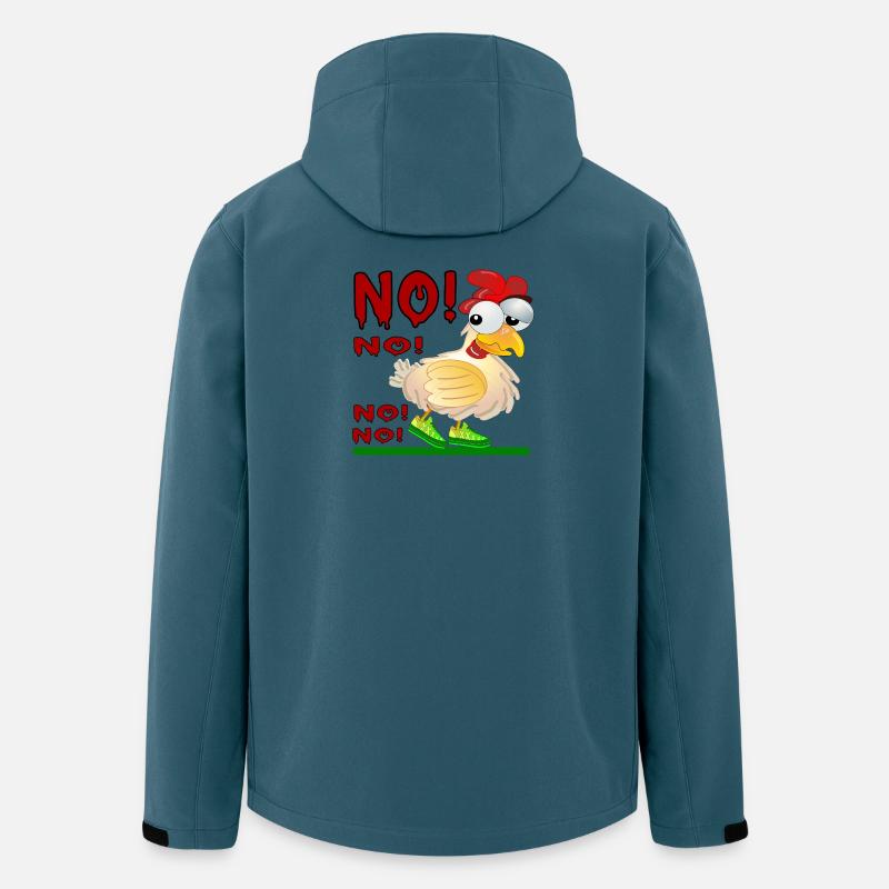 ANSWER NO - CHICKEN COOP - Men’s Recycled Softshell Jacket by Stanley/Stella - stargazer