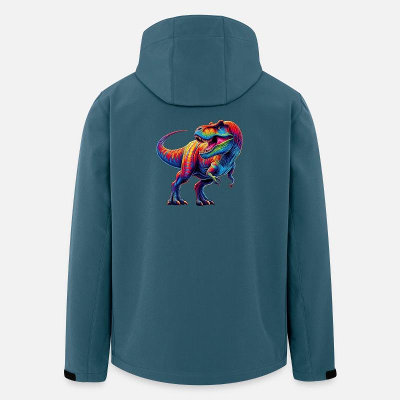 Dinosaur - Men’s Recycled Softshell Jacket by Stanley/Stella - stargazer