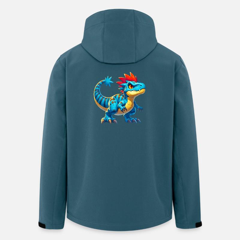 Dinosaur - Men’s Recycled Softshell Jacket by Stanley/Stella - stargazer