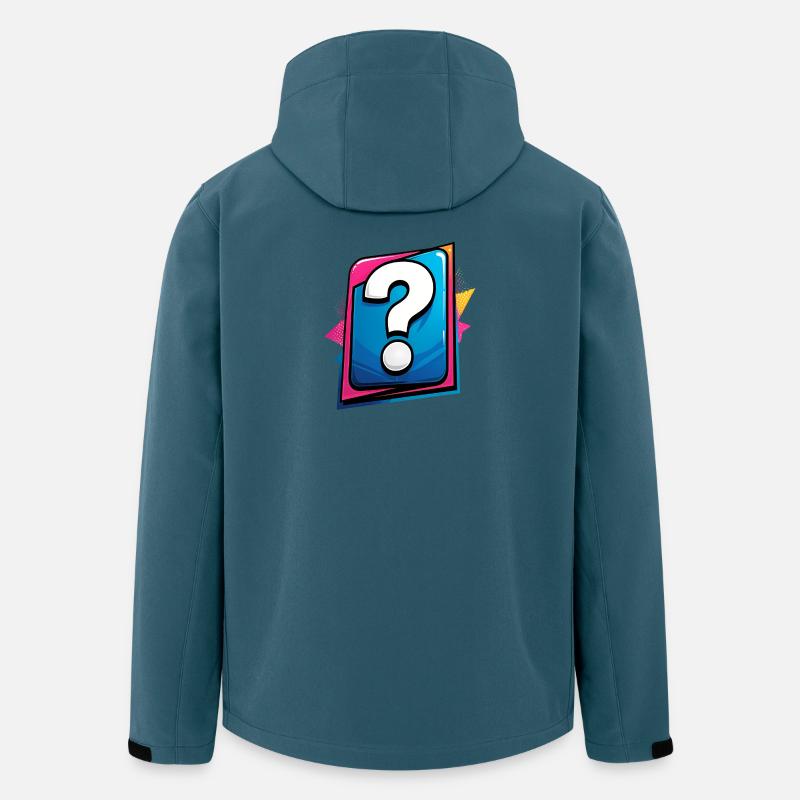 Question mark - Men’s Recycled Softshell Jacket by Stanley/Stella - stargazer
