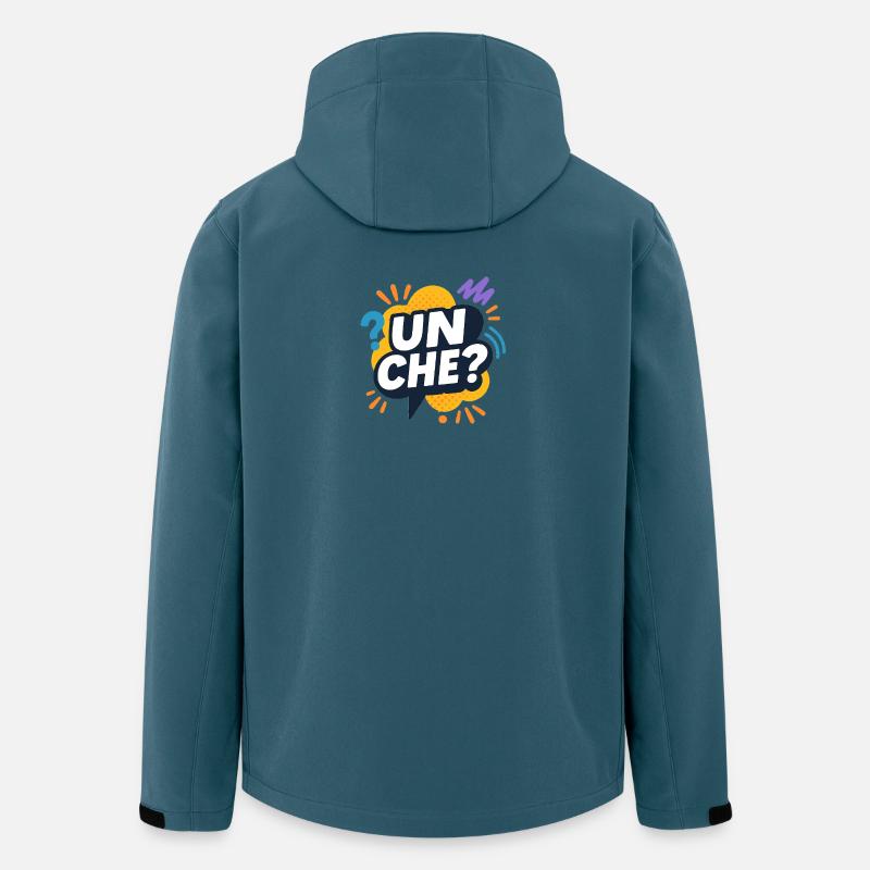 Ein was? - Recycelte Männer Softshell-Jacke von Stanley/Stella - Dunkles Petrol