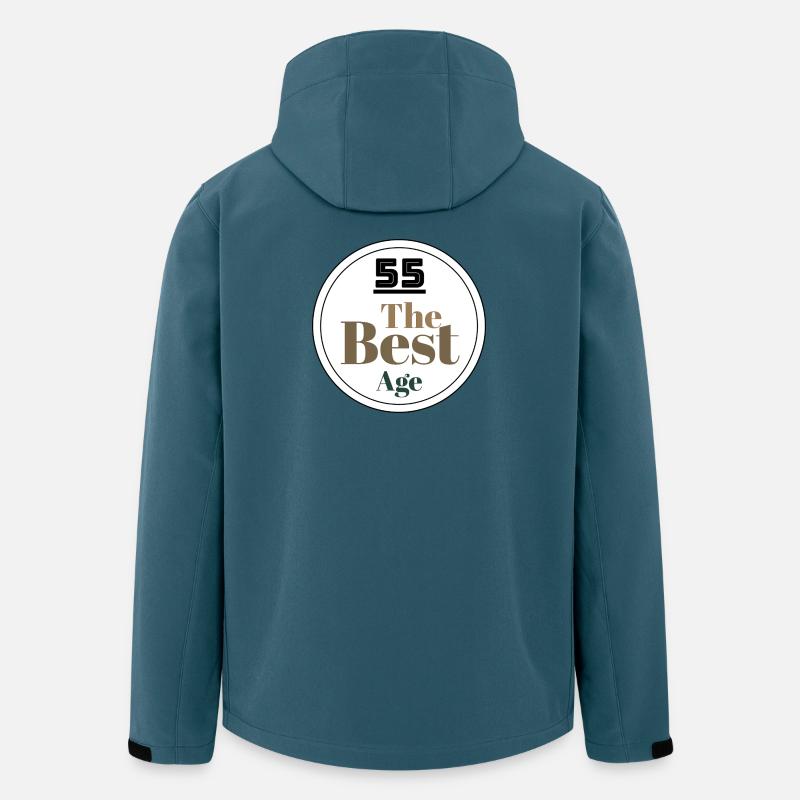 The best Age serie - Recycelte Männer Softshell-Jacke von Stanley/Stella - Dunkles Petrol