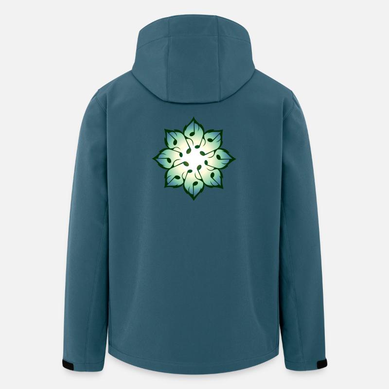 Musikalische Wurzeln - Recycelte Männer Softshell-Jacke von Stanley/Stella - Dunkles Petrol