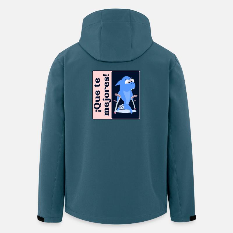 Make yourself better Sea Creatures - Men’s Recycled Softshell Jacket by Stanley/Stella - stargazer