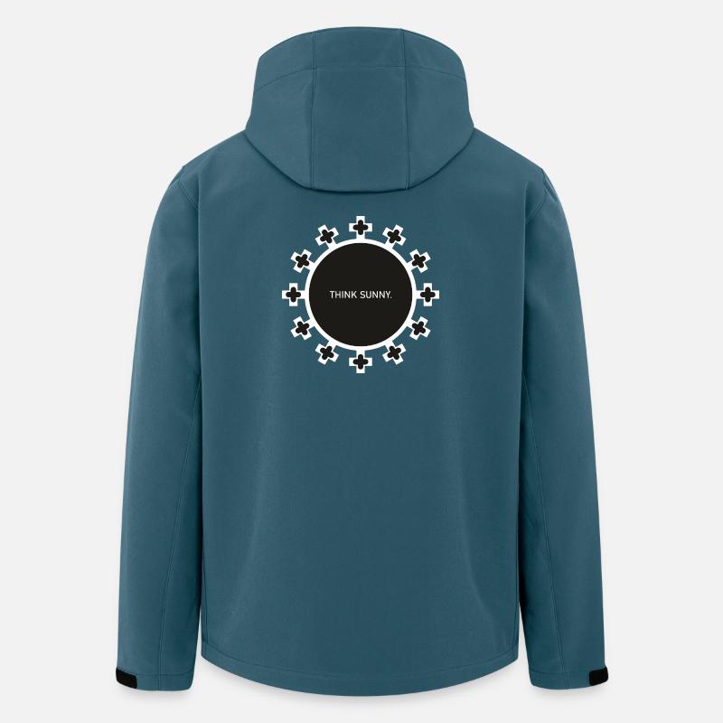 sunny - Recycelte Männer Softshell-Jacke von Stanley/Stella - Dunkles Petrol