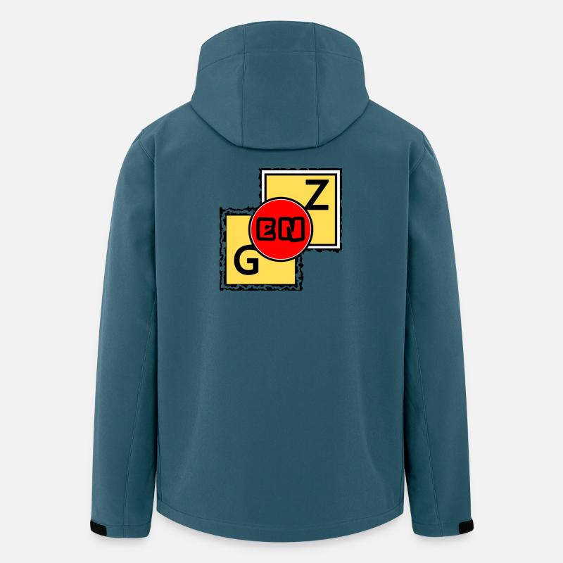 GEN Z Blöcke - Recycelte Männer Softshell-Jacke von Stanley/Stella - Dunkles Petrol