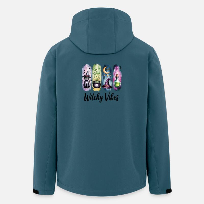Magische Hexen-Vibes-Trank-Kollektion - Recycelte Männer Softshell-Jacke von Stanley/Stella - Dunkles Petrol