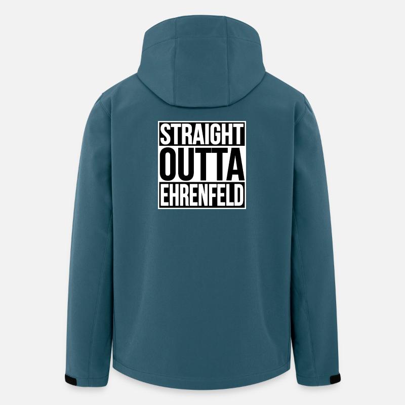Straight Outta Ehrenfeld COLOGNE - Men’s Recycled Softshell Jacket by Stanley/Stella - stargazer