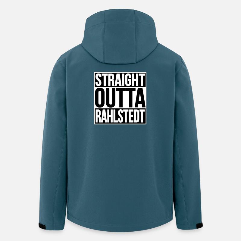STRAIGHT OUTTA RAHLSTEDT HAMBURG - Men’s Recycled Softshell Jacket by Stanley/Stella - stargazer