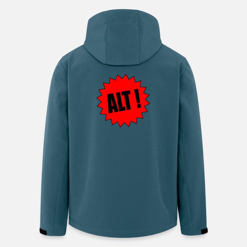 Alt - Recycelte Männer Softshell-Jacke von Stanley/Stella - Dunkles Petrol