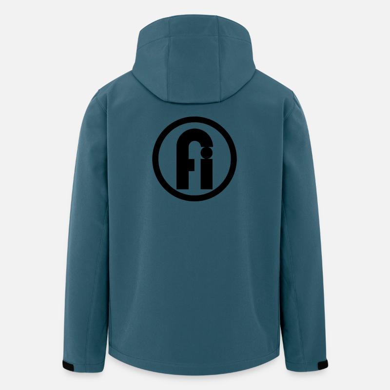 Fair-Image.de Logo | Schulfirma Weihungstalschule - Recycelte Männer Softshell-Jacke von Stanley/Stella - Dunkles Petrol