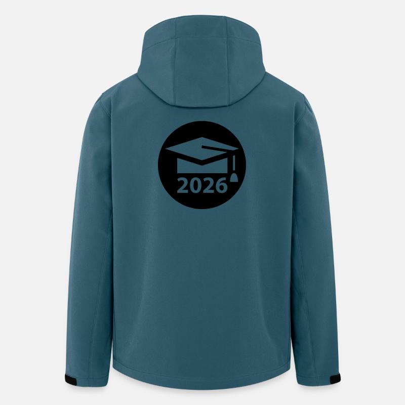 ABI 2026 Abitur Abschlussfeier Abiball - Recycelte Männer Softshell-Jacke von Stanley/Stella - Dunkles Petrol