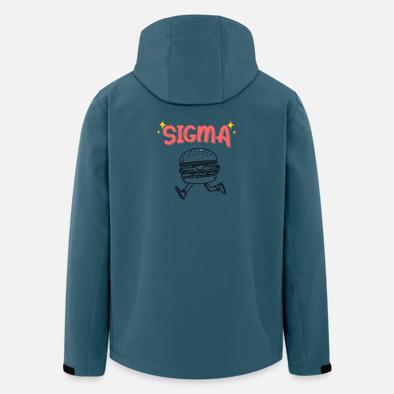 Sigma Burger Sprint - Recycelte Männer Softshell-Jacke von Stanley/Stella - Dunkles Petrol