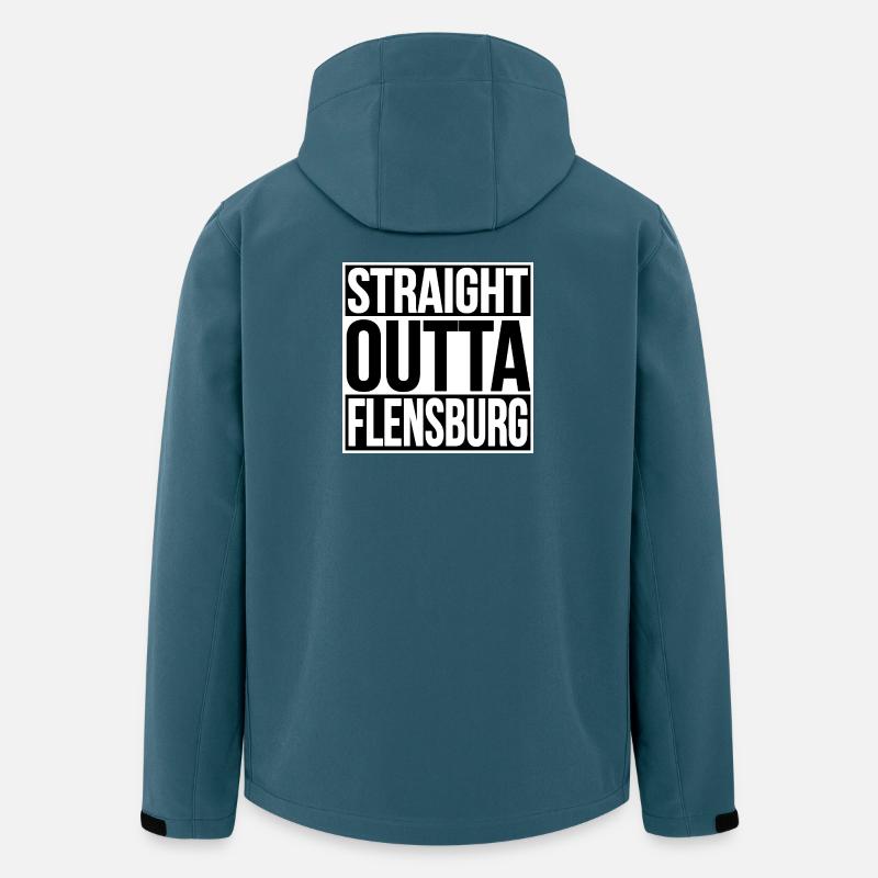 Straight Outta Flensburg - Men’s Recycled Softshell Jacket by Stanley/Stella - stargazer