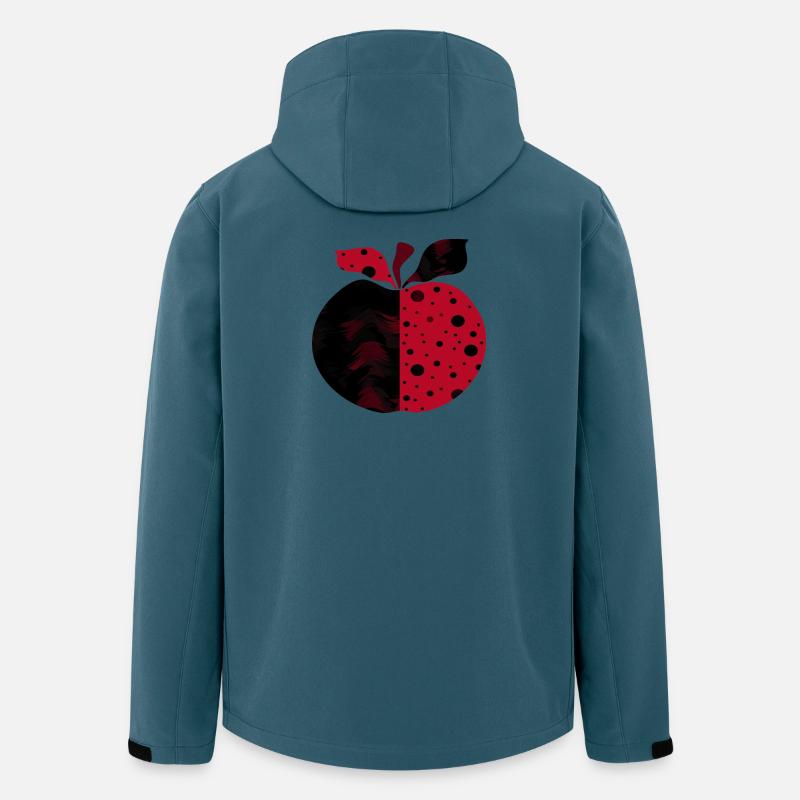 Apfel - Recycelte Männer Softshell-Jacke Discoverer von Stanley/Stella - Dunkles Petrol