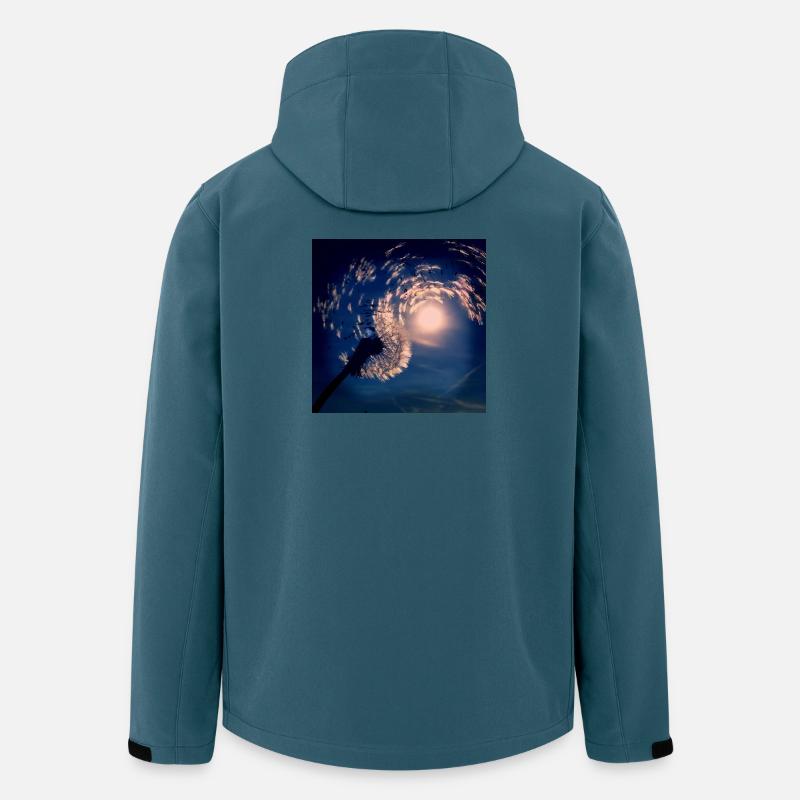 Blowing in the wind - Recycelte Männer Softshell-Jacke von Stanley/Stella - Dunkles Petrol