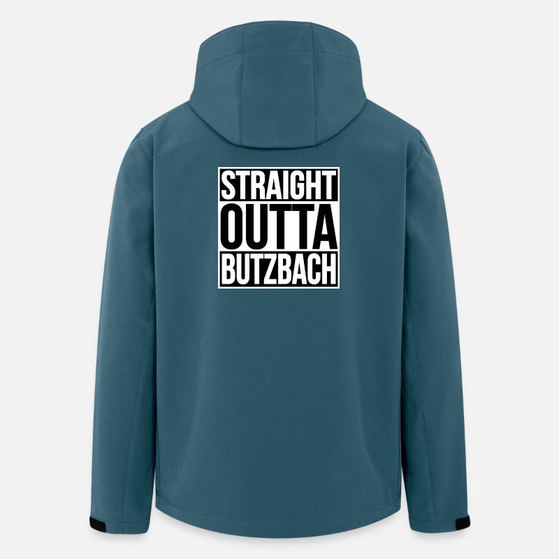 Straight Outta Butzbach - Men’s Recycled Softshell Jacket by Stanley/Stella - stargazer