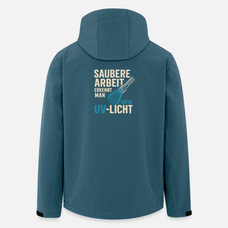 Clean work under UV light - Men’s Recycled Softshell Jacket by Stanley/Stella - stargazer