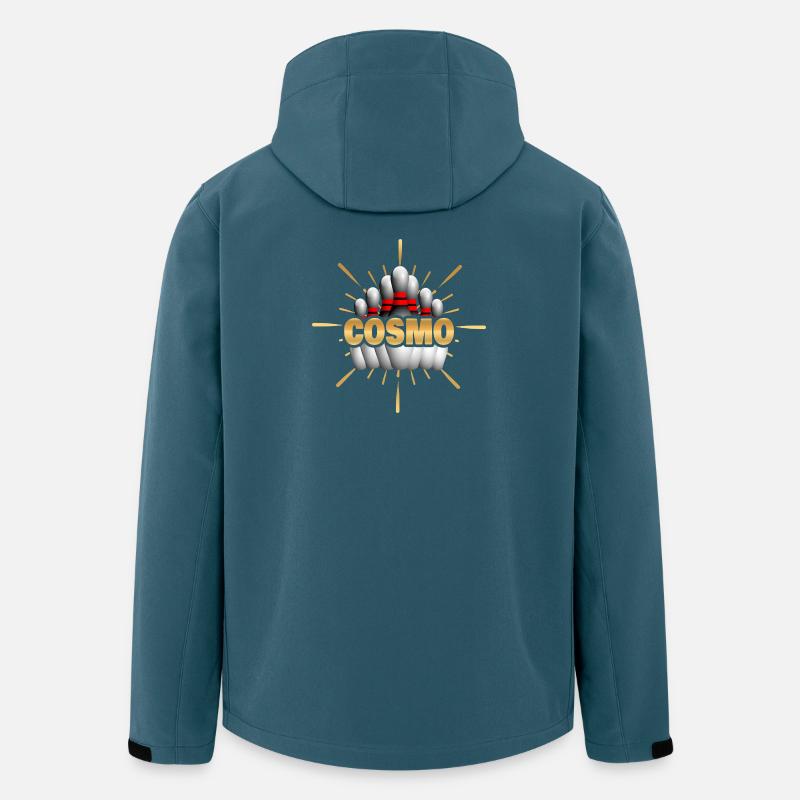 Geschenk für Cosmo - Recycelte Männer Softshell-Jacke von Stanley/Stella - Dunkles Petrol