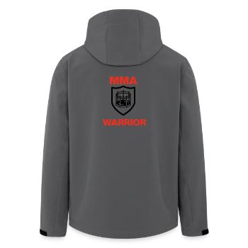 MMA Warrior, Cage Ready, Fight, Octagon, Fight - Men’s Recycled Softshell Jacket by Stanley/Stella - stargazer - Back - AI Model Male 185 light (185cm)