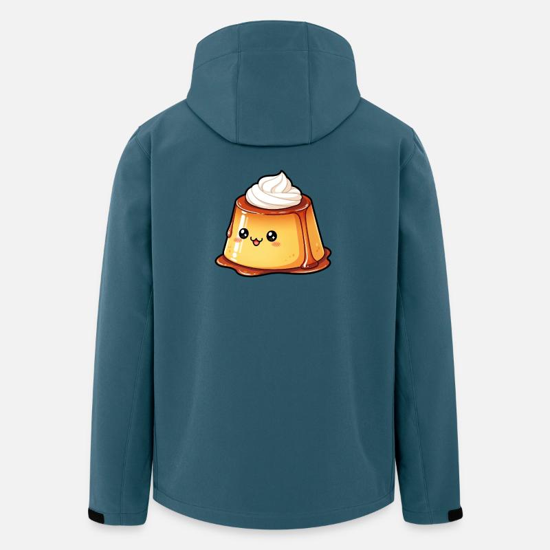 Kawaii Karamellpudding - Recycelte Männer Softshell-Jacke von Stanley/Stella - Dunkles Petrol